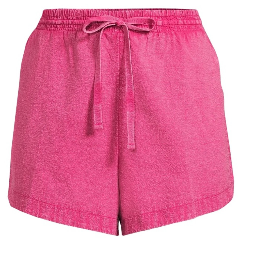 Garment Dye Pull On Shorts, 3.5" Inseam